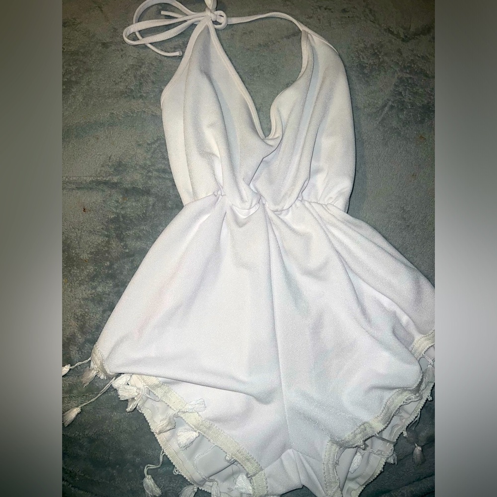 White Romper